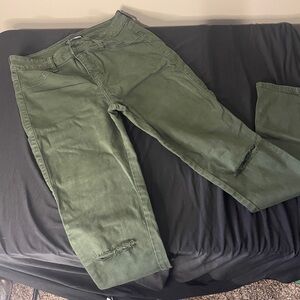 Fashion Nova Olive Chinos for Men